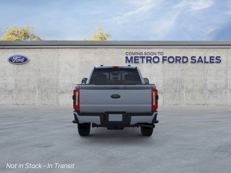 New 2026 Glacier Gray Metallic Tri-Coat Ford Lariat image 6