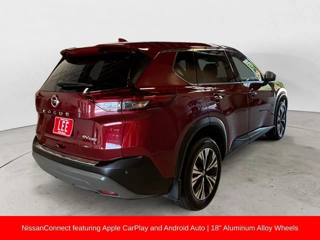 Used 2021 Red Nissan SV image 6