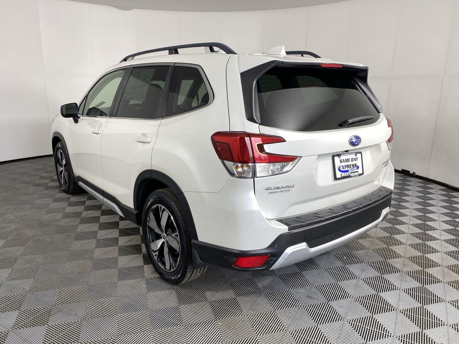 Used 2020 Crystal White Pearl Subaru Touring image 5