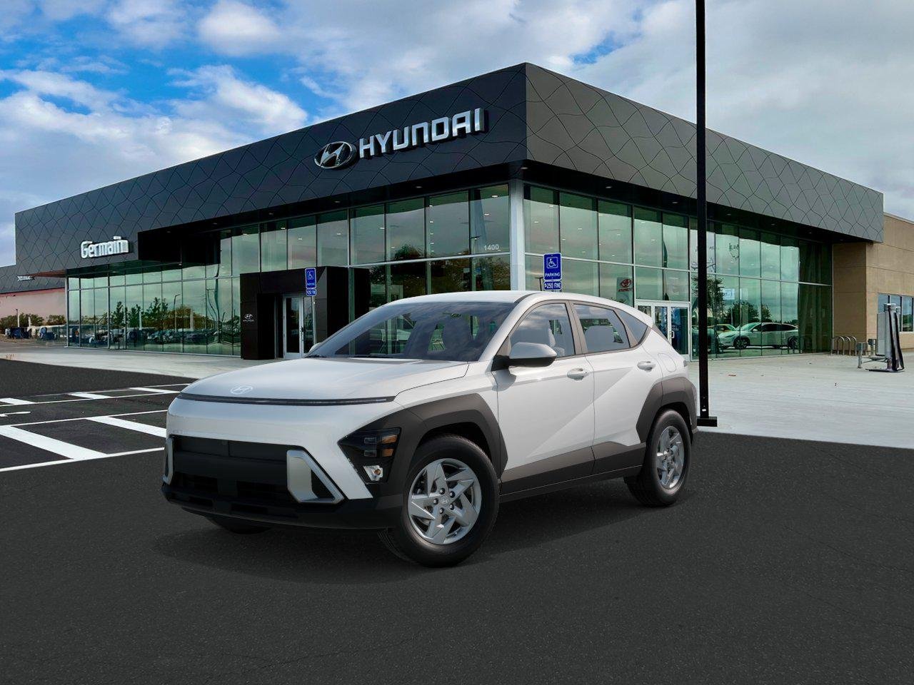New 2027 Atlas White Hyundai SE FWD image 1