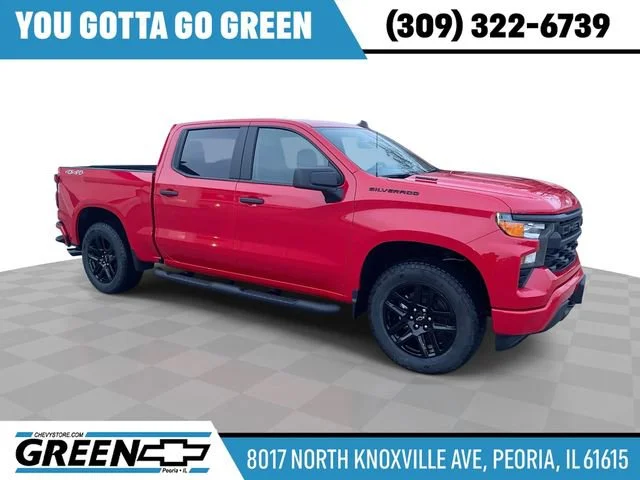2026 Chevrolet Silverado 1500 Custom 4X4 Crew Cab Short Box's photo