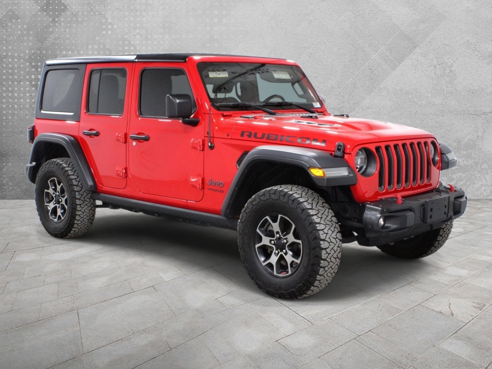 Used 2018 Firecracker Red Clearcoat Jeep Rubicon image 1