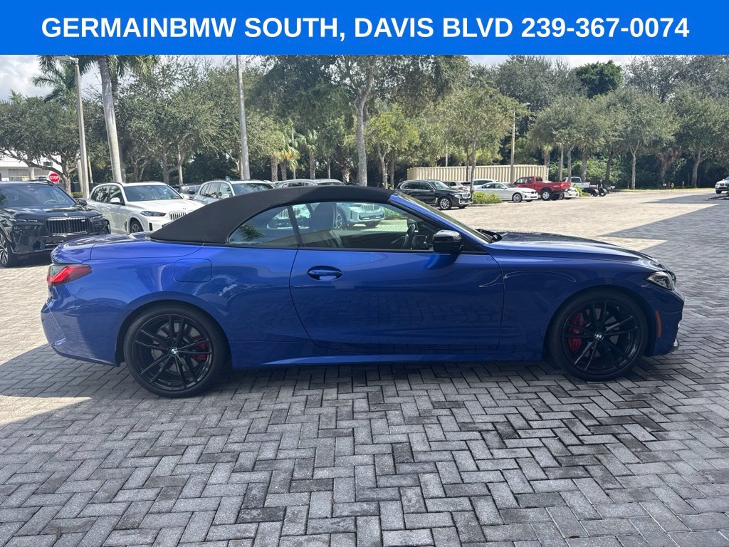 Used 2021 Blue Metallic BMW 430i image 7
