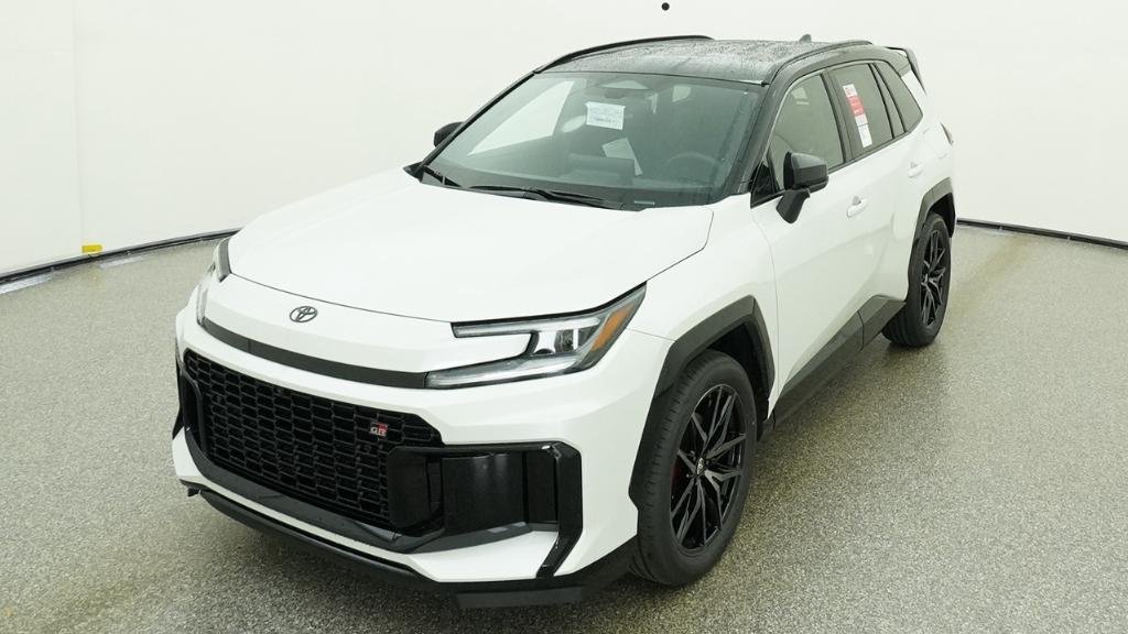 New 2026 Wind Chill Pearl with Midnight Black Metallic roof Toyota GR SPORT image 49