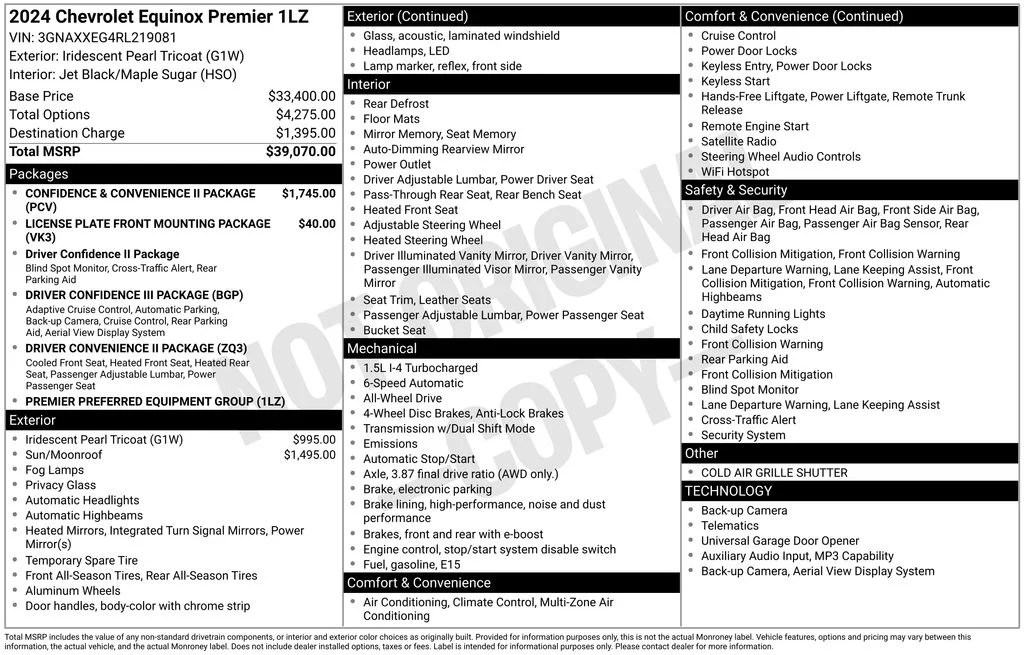 Used 2024 Beige Chevrolet Premier image 38