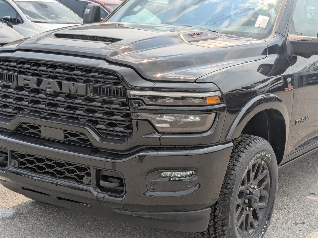 New 2026 Black RAM Limited - - 4x4 - Night Edition - Limited Level 1 Equip Grp - Power Sunroof & More! image 9
