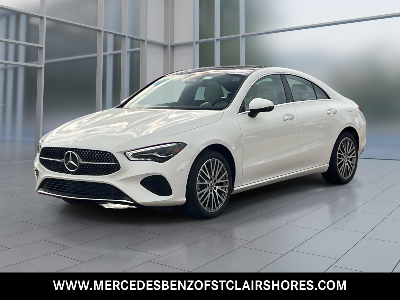 New 2026 Polar White Mercedes-Benz CLA 250 image 1