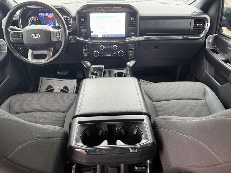 Used 2021 Space White Metallic Ford XLT 4WD SuperCrew 5.5