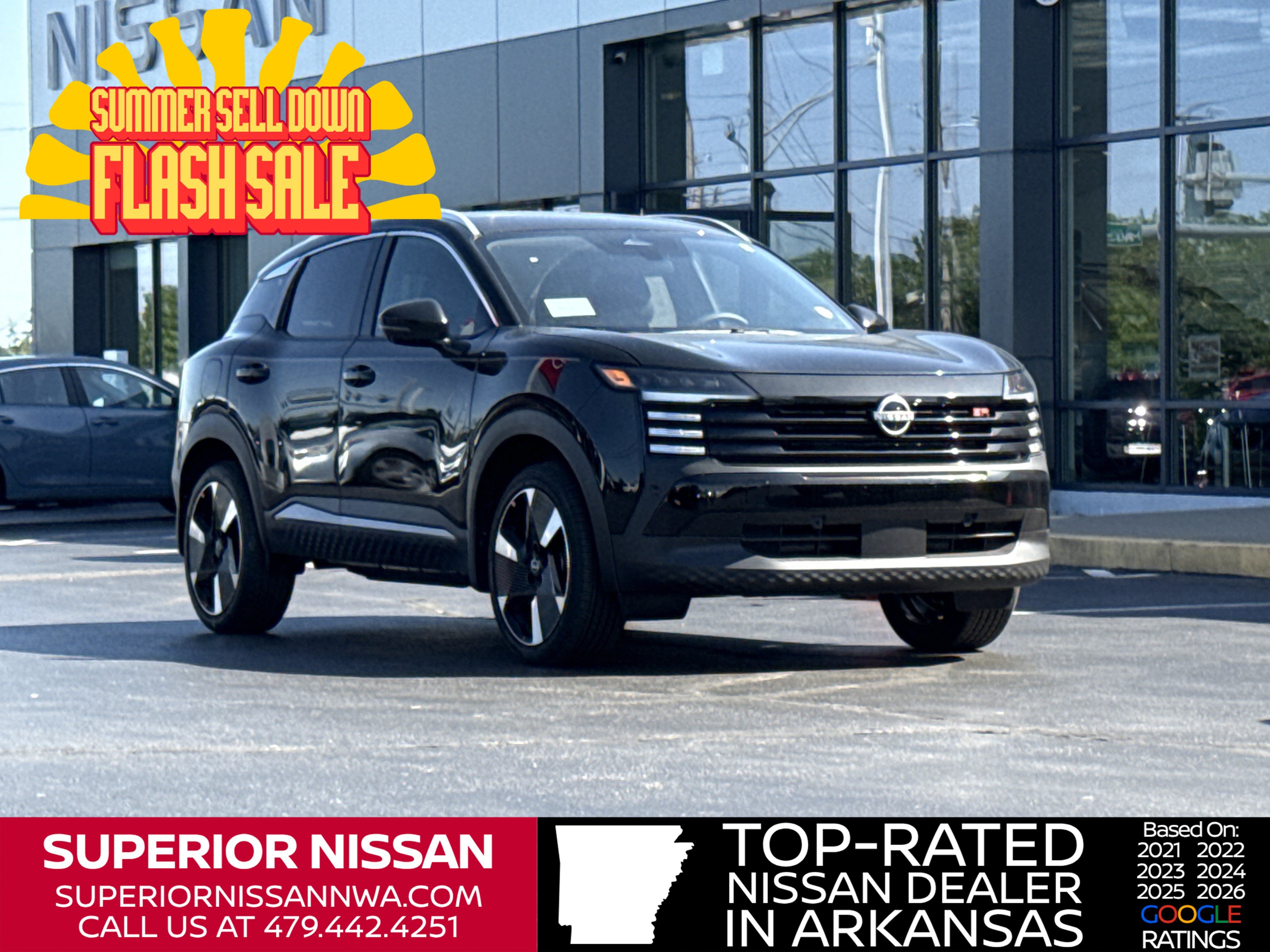New 2026 Super Black Nissan SR image 1