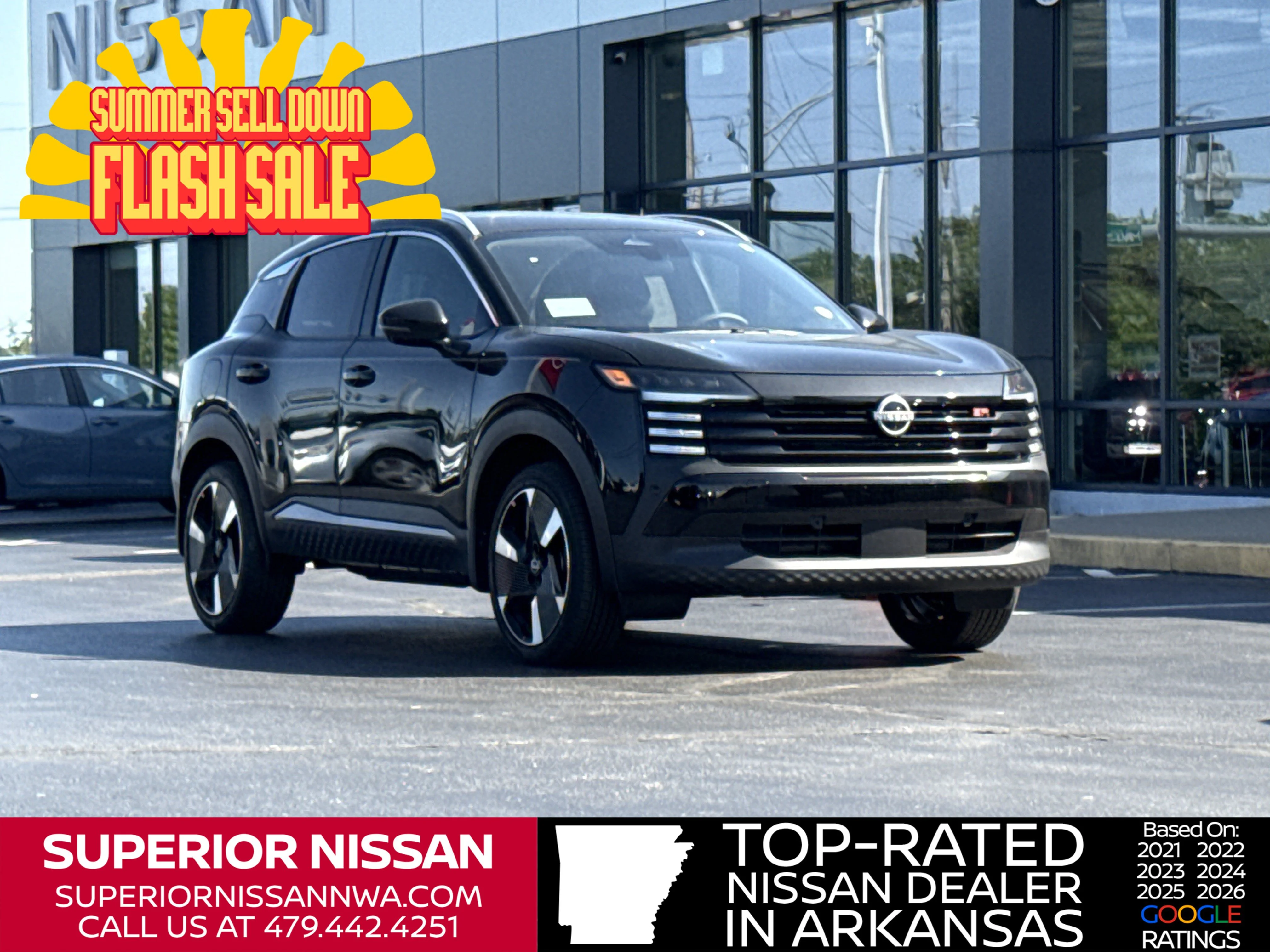 New 2026 Super Black Nissan SR AWD image 1