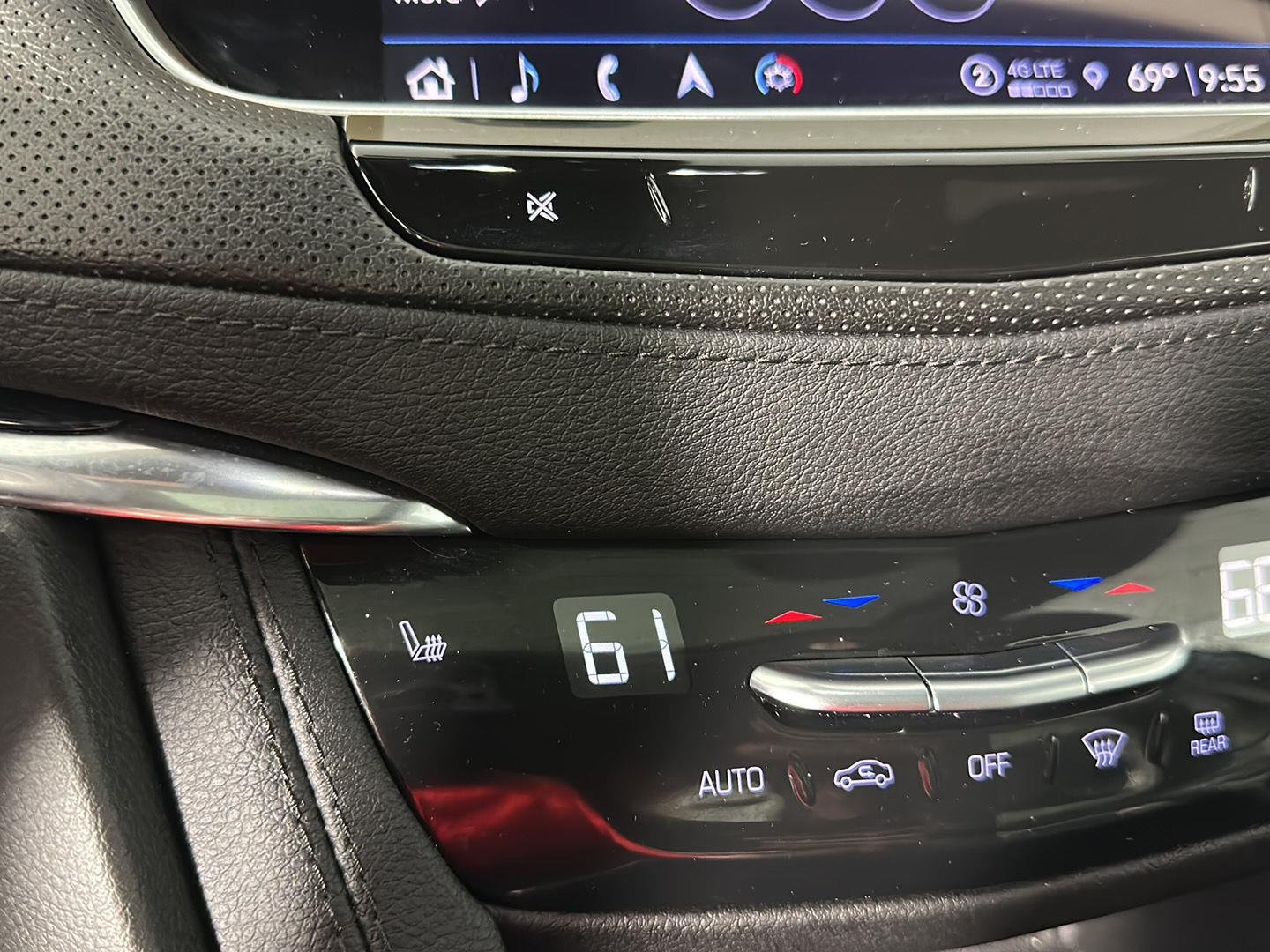 Used 2023 Stellar Black Metallic Cadillac AWD Premium Luxury image 17