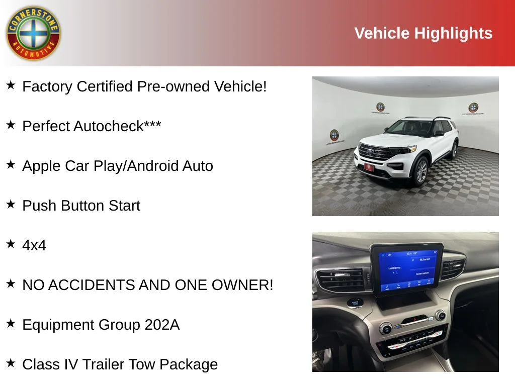 Used 2023 Ford Explorer XLT with VIN 1FMSK8DH6PGA93377 for sale in Elk River, Minnesota