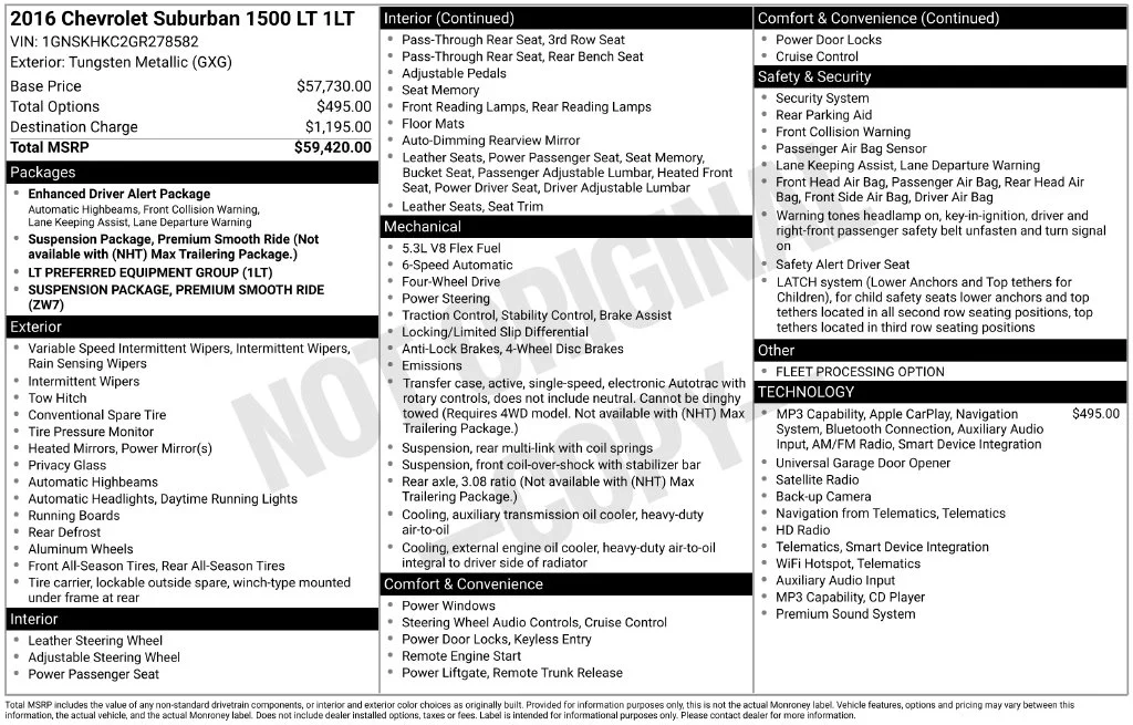 Used 2016 Gray Chevrolet LT image 16