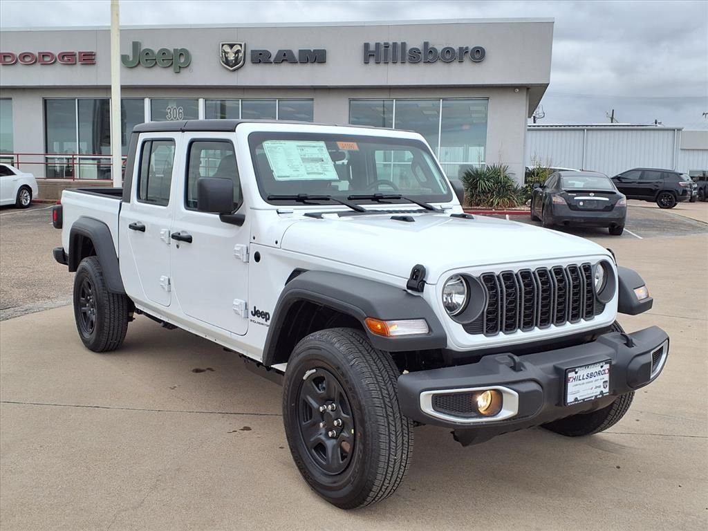 New 2026 Bright White Clear-Coat Exterior Paint Jeep Sport image 1