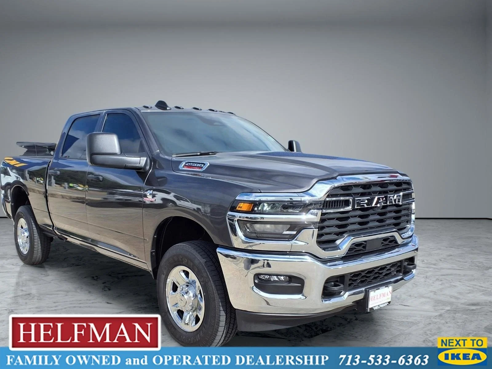 Used 2026 Granite Crystal Metallic Clearcoat Ram Tradesman image 1