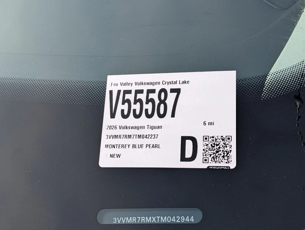 New 2026 Blue Volkswagen 2.0T SE image 26