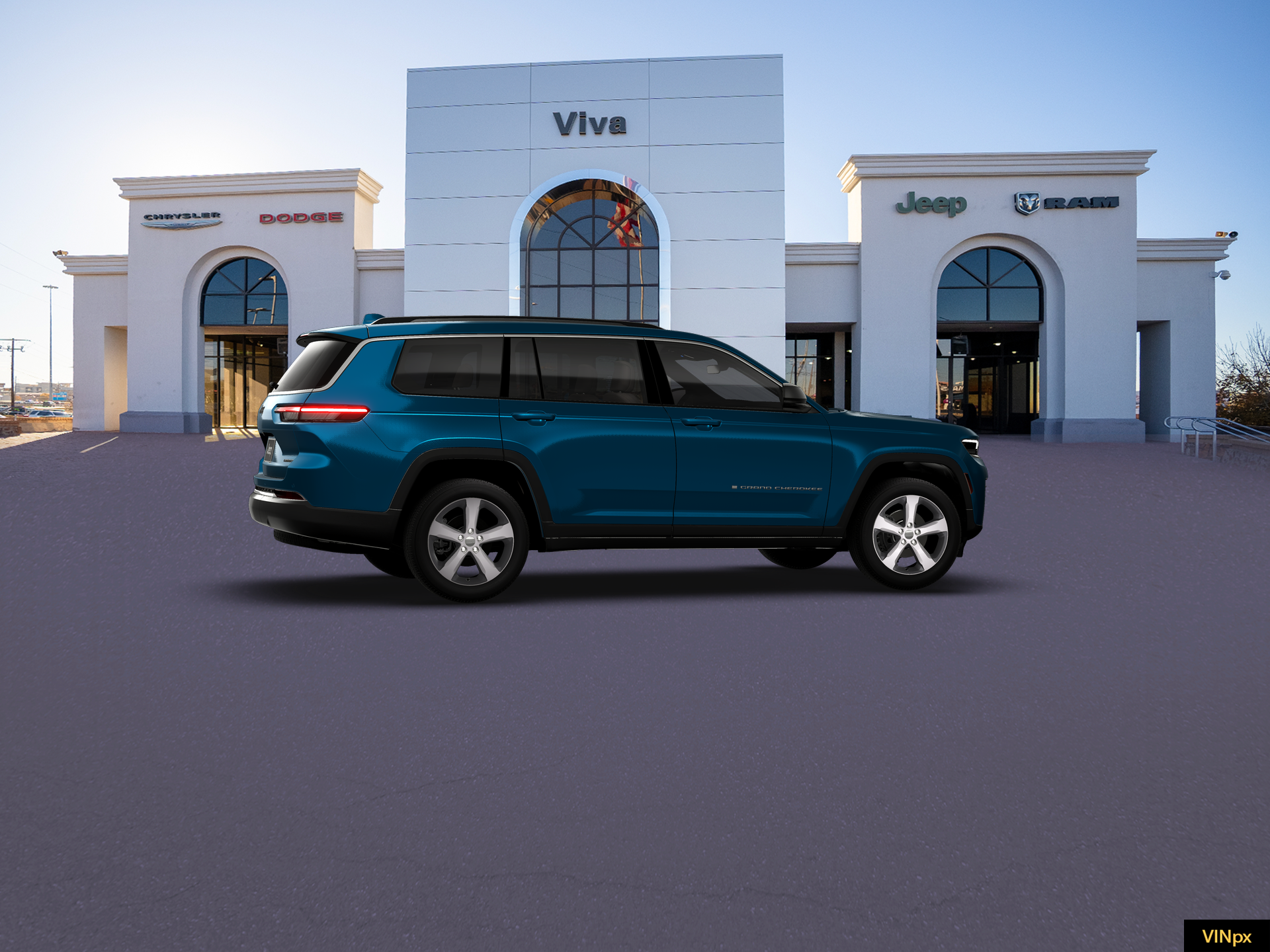 New 2026 Fathom Blue Pearl-Coat Exterior Paint Jeep Limited image 15