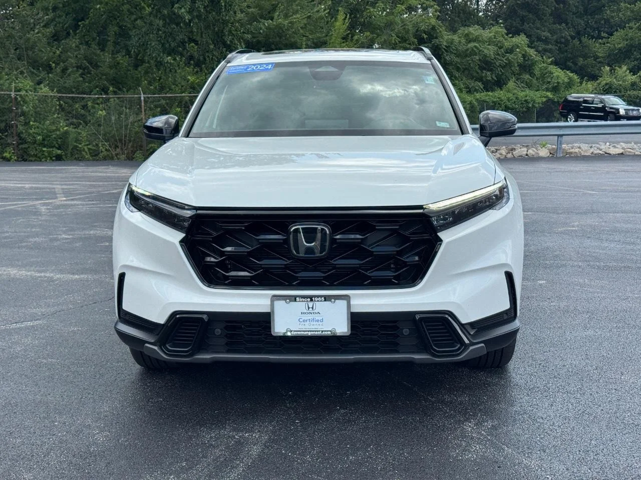 Certified Used 2024 Platinum White Pearl Honda HYBRID 2WD SPORT-L image 9