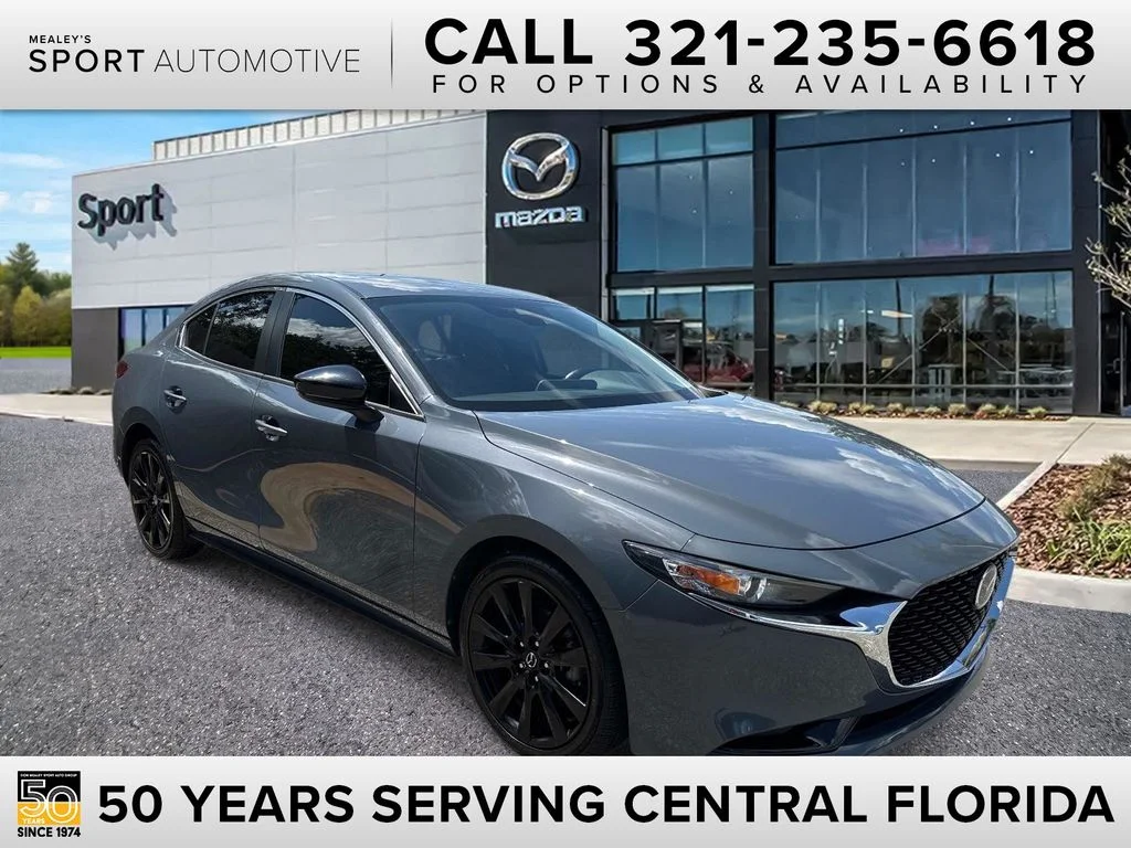 Used 2022 Gray Mazda Carbon Edition image 1