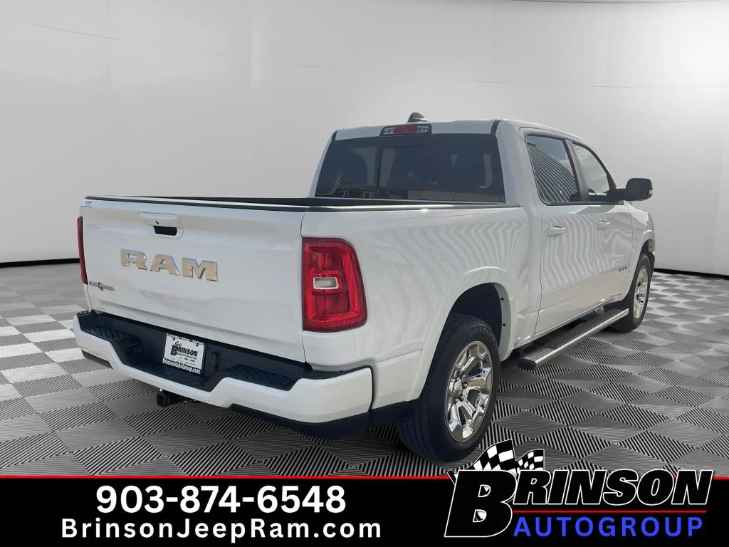 Used 2025 Bright White Clearcoat Ram Lone Star image 7