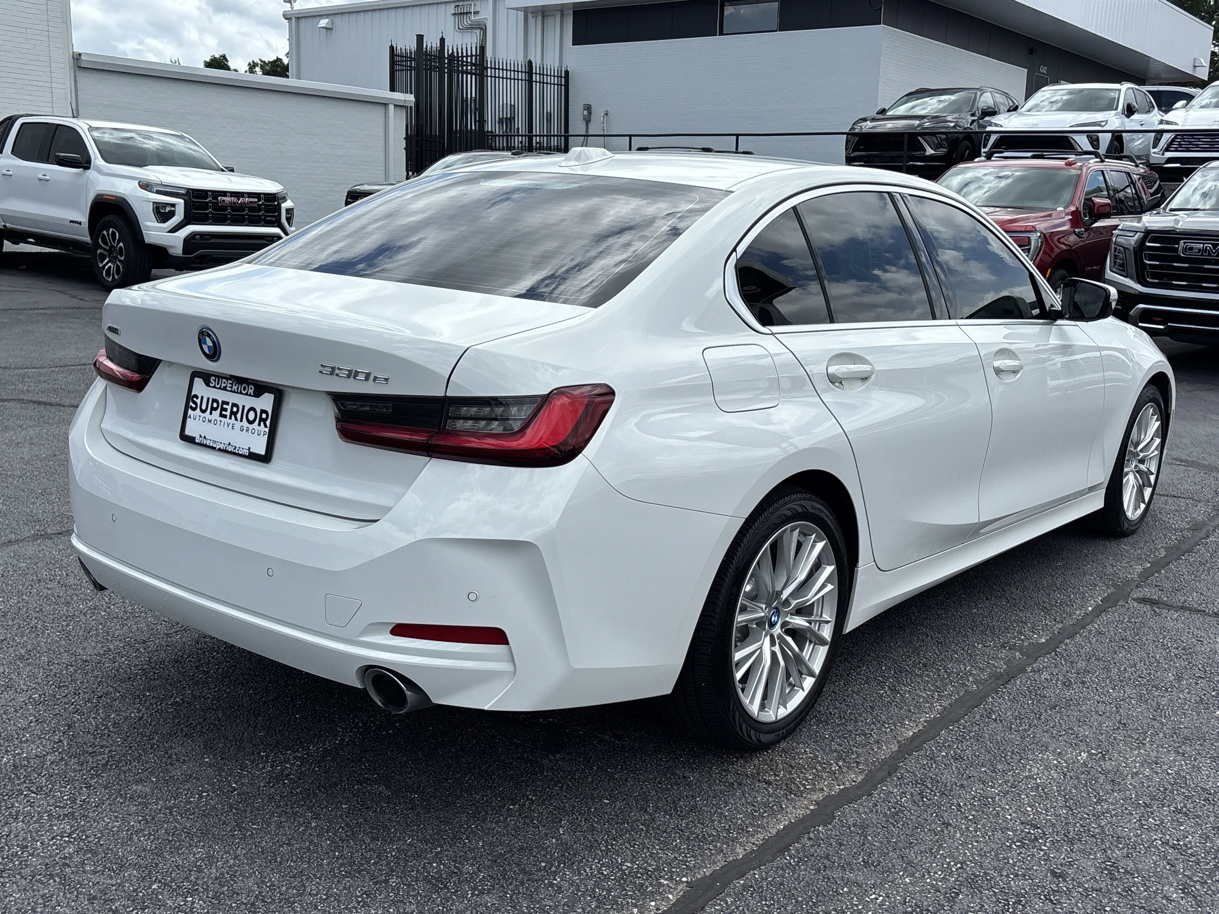 Used 2024 Mineral White Metallic BMW 330e xDrive Plug-in Hybrid image 3
