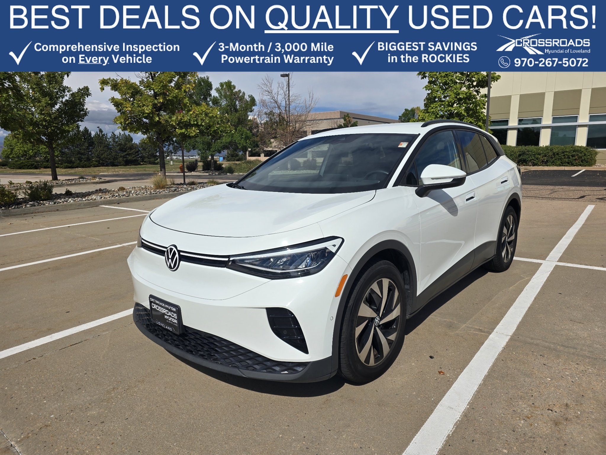 Used 2024 Pure White Volkswagen Standard image 1