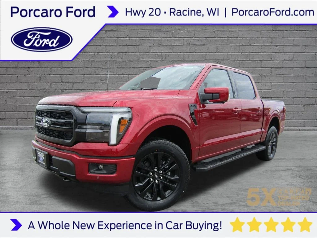 New 2026 Ruby Red Metallic Tinted Clearcoat Ford Lariat® image 1