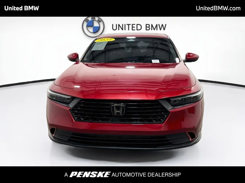 Used 2023 Radiant Red Metallic Honda EX image 2