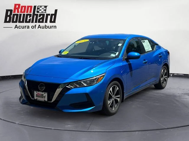 Used 2021 Blue Nissan SV image 5