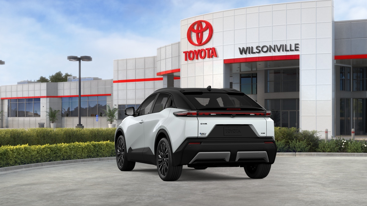 New 2026 Wind Chill Pearl with Midnight Black Metallic roof Toyota XSE image 7