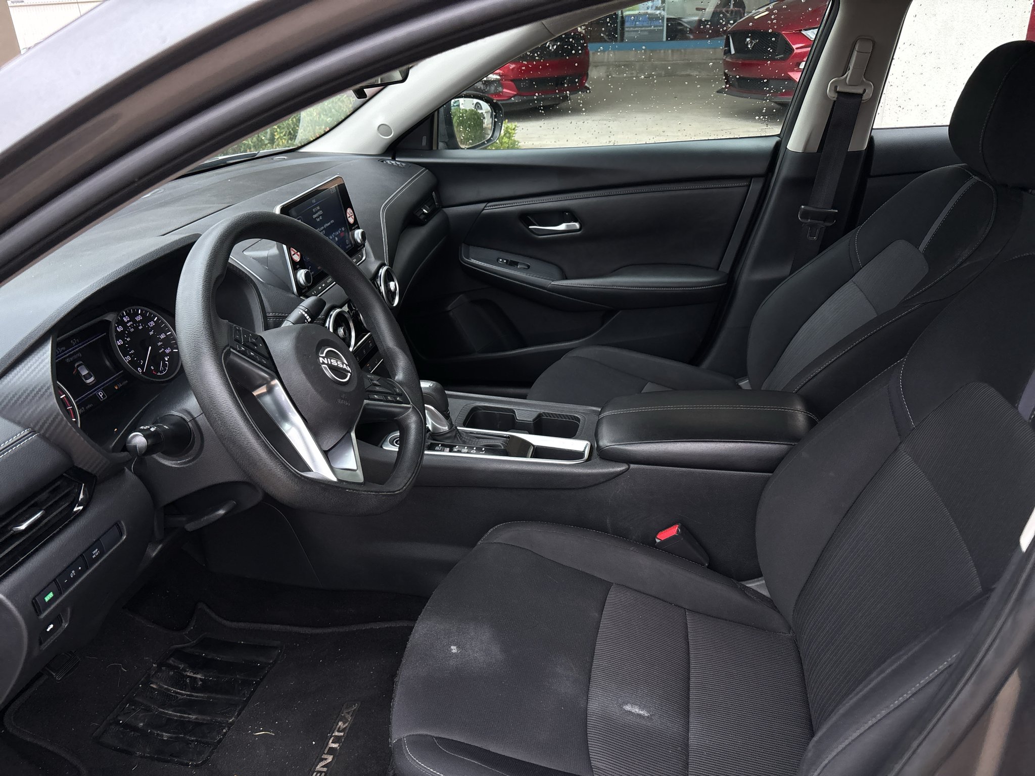 Used 2024 Atlantic Gray Metallic Nissan SV image 3