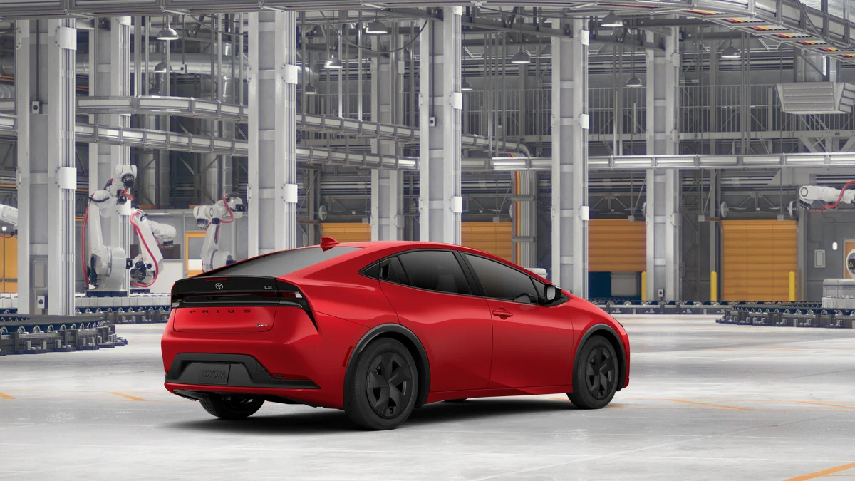 New 2026 Supersonic Red Toyota LE image 10
