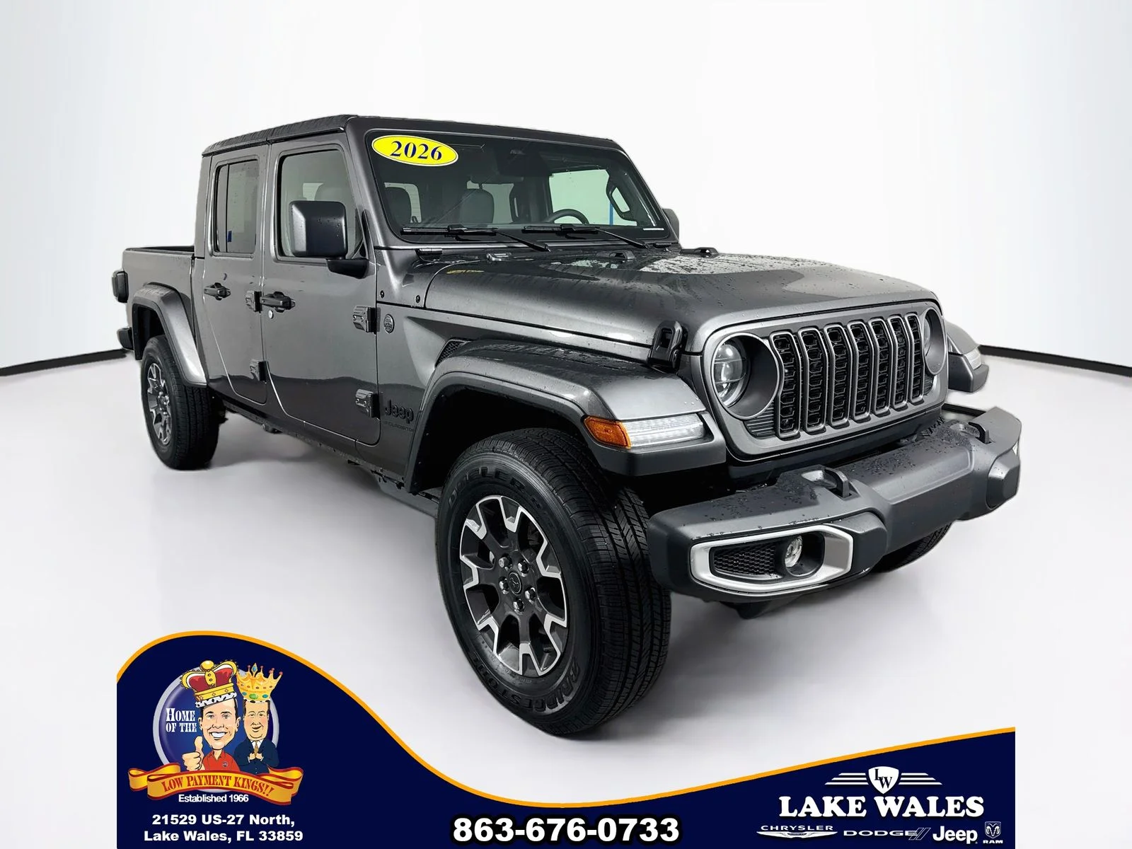 New 2026 Granite Crystal Metallic Clearcoat Jeep  image 1