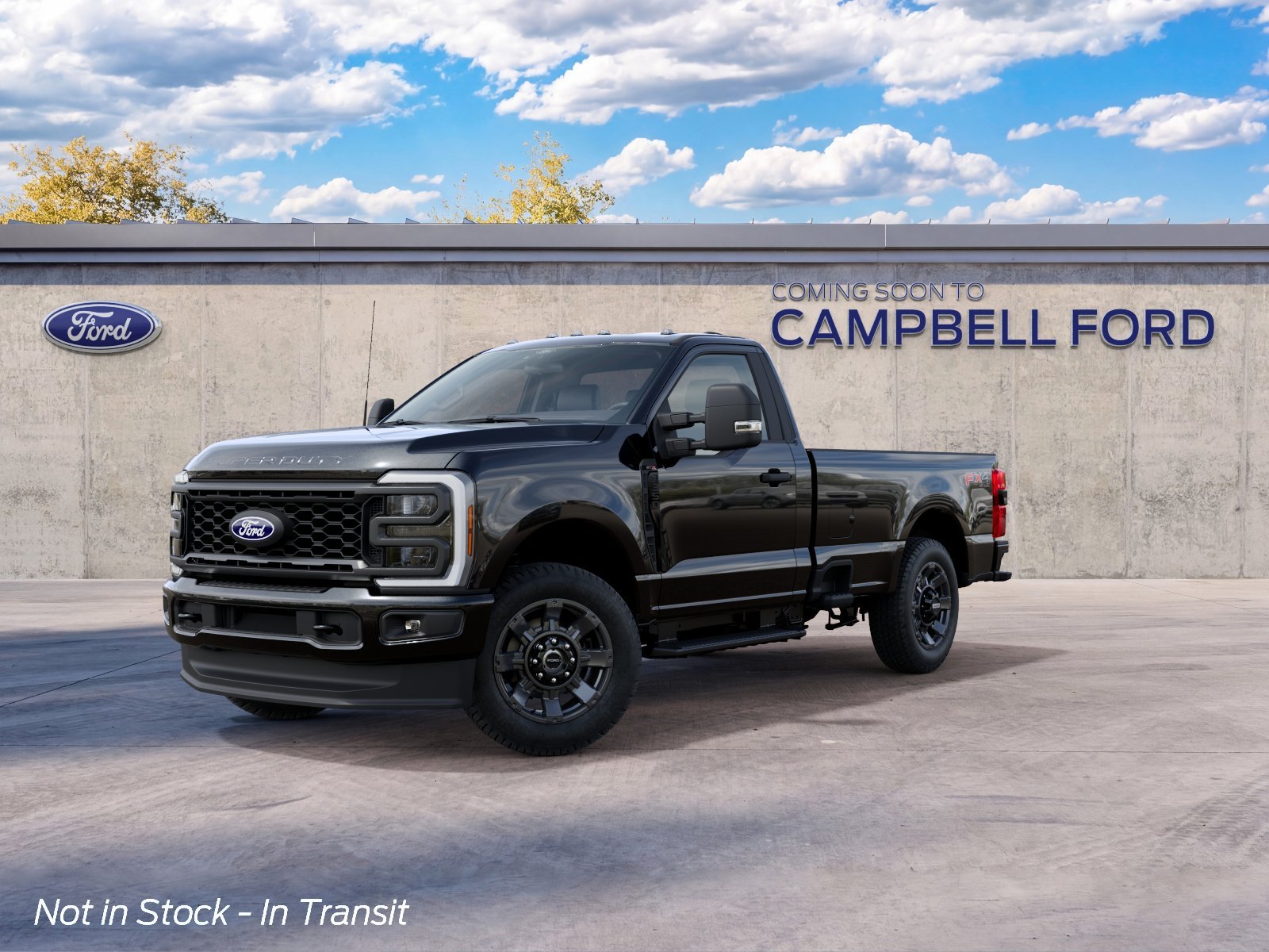 New 2027 Agate Black Metallic Ford F-350® XL image 2
