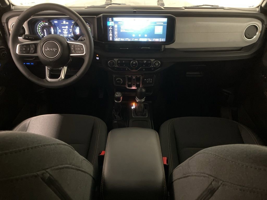 Used 2025 Jeep Wrangler 4xe Sahara 4XE with VIN 1C4RJXP65SW601766 for sale in Milford, NH