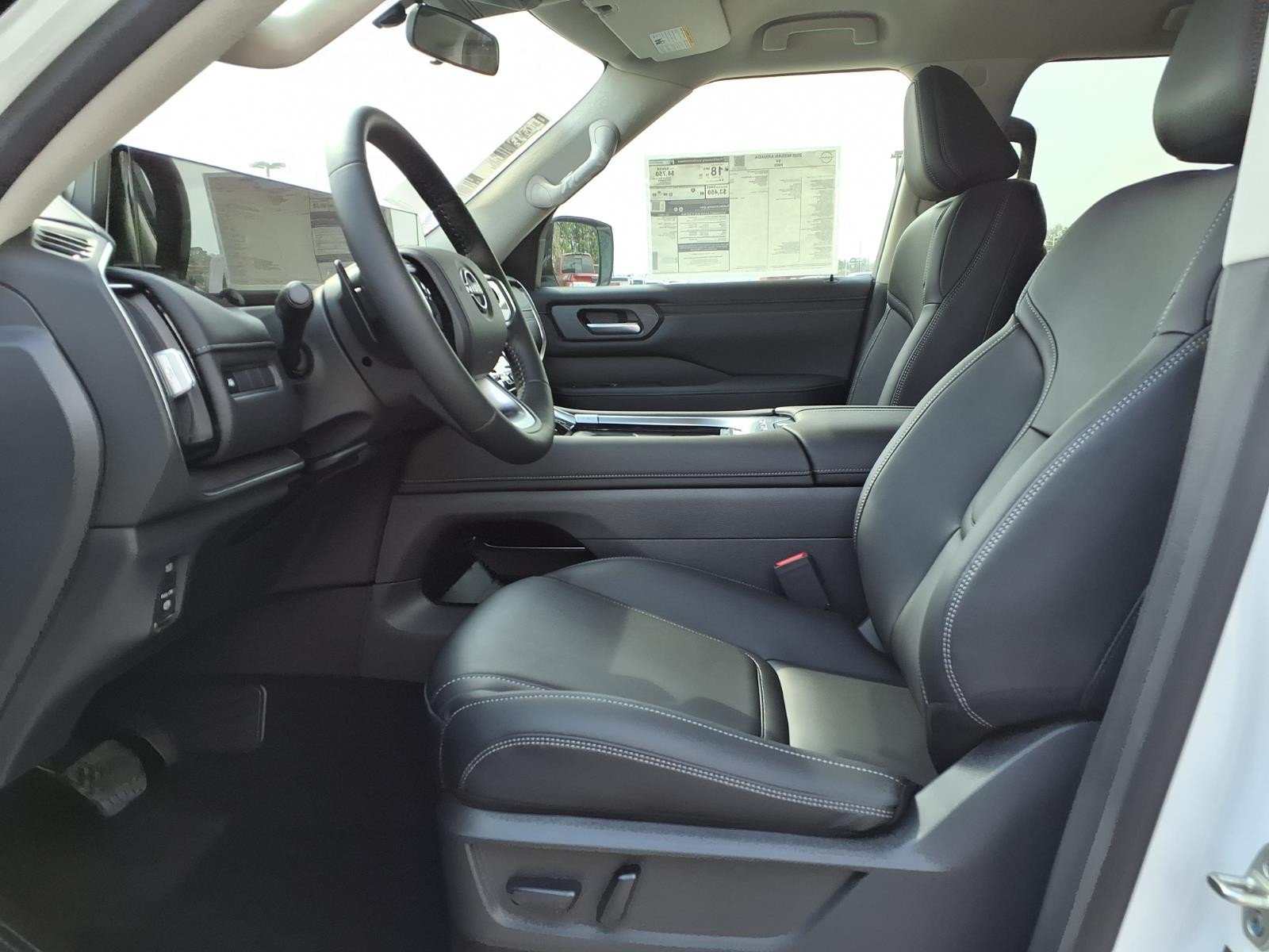 2026 Nissan Armada SV White at Sterling McCall Nissan