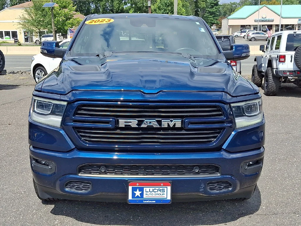 Used 2023 Patriot Blue Pearlcoat Ram Laramie image 4