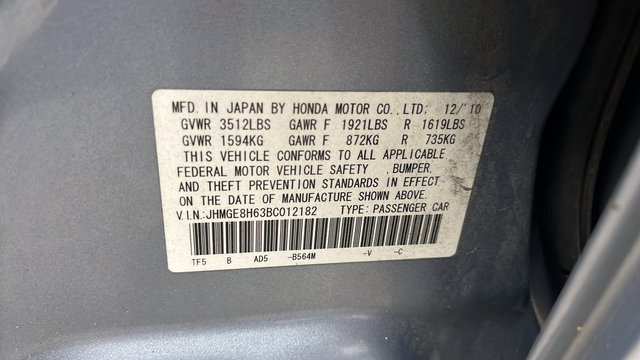 Used 2011 Blue Honda Sport image 24
