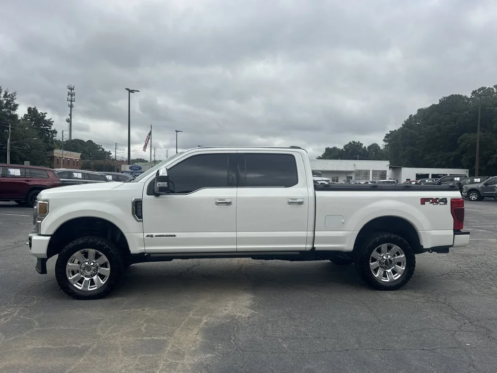 Used 2022 White Ford Platinum image 4