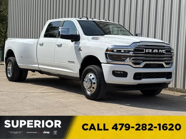 New 2026 Bright White Clear-Coat Exterior Paint RAM Laramie image 1