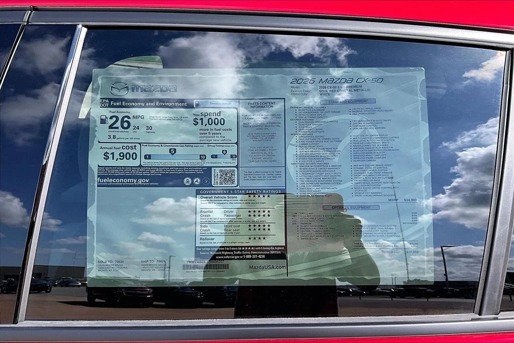 New 2026 Red Mazda 2.5 S Premium image 13