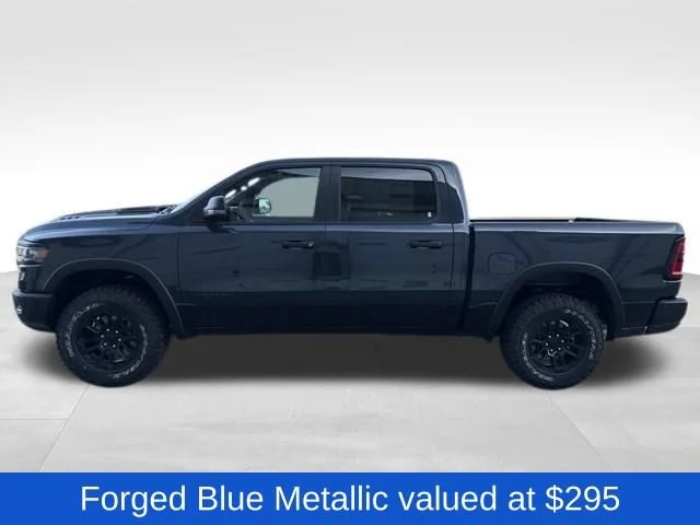New 2026 Forged Blue Metallic Exterior Paint RAM Rebel image 4