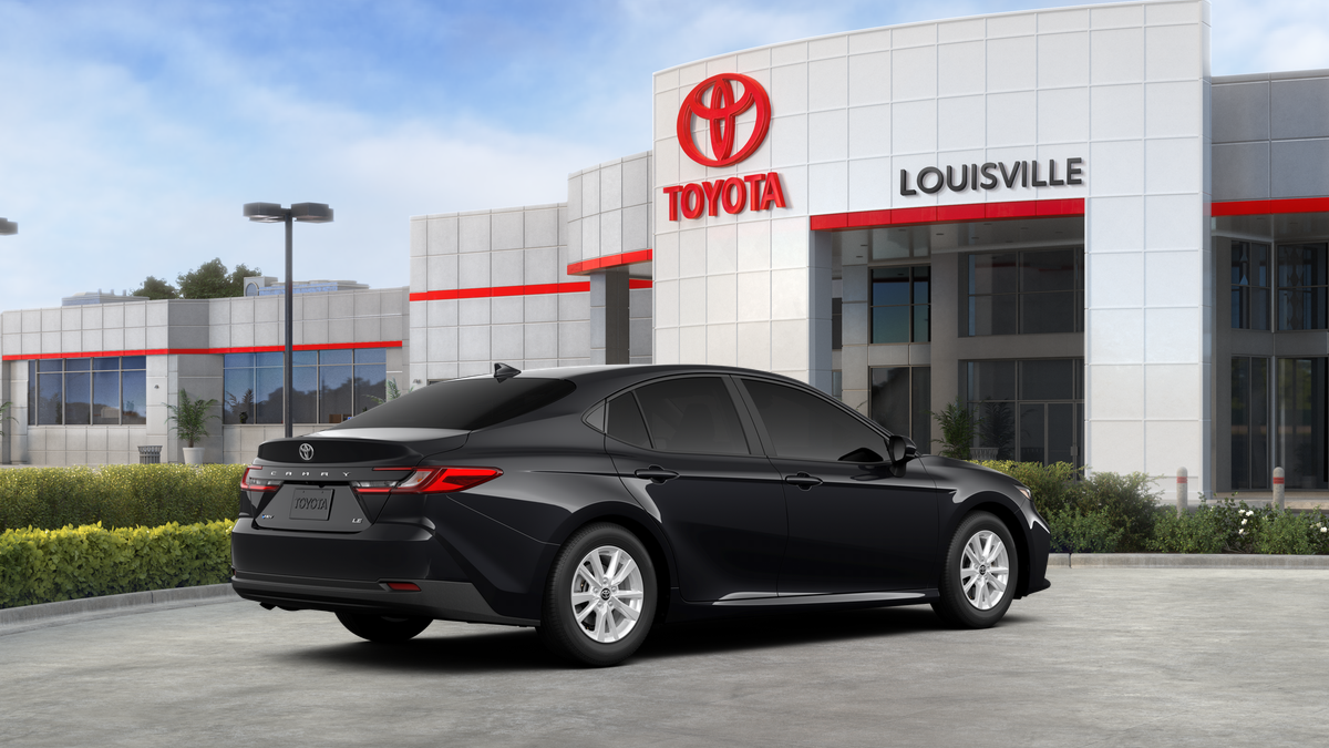 New 2026 Midnight Black Metallic Toyota LE image 10