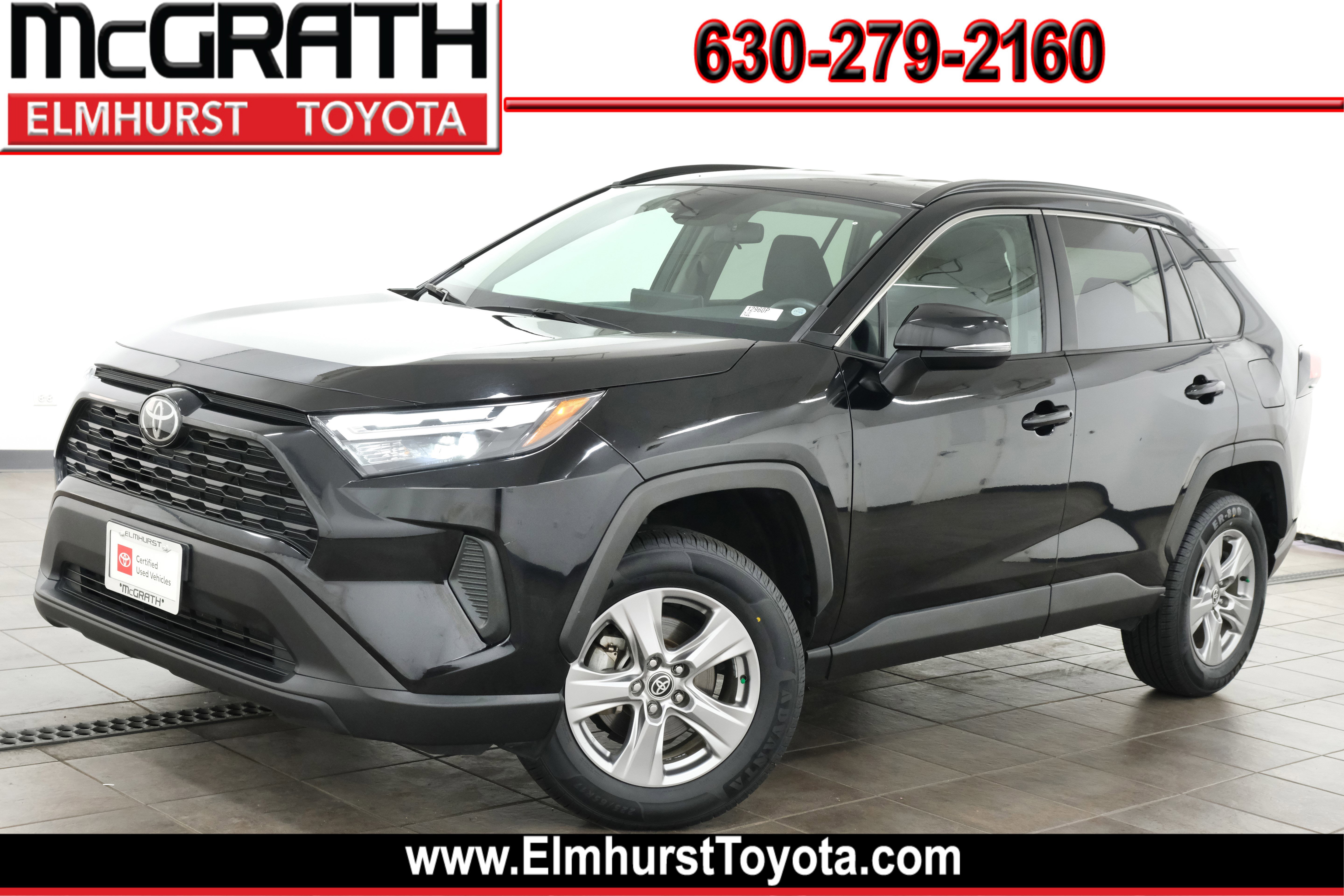 Certified Used 2024 Midnight Black Metallic Toyota XLE image 1