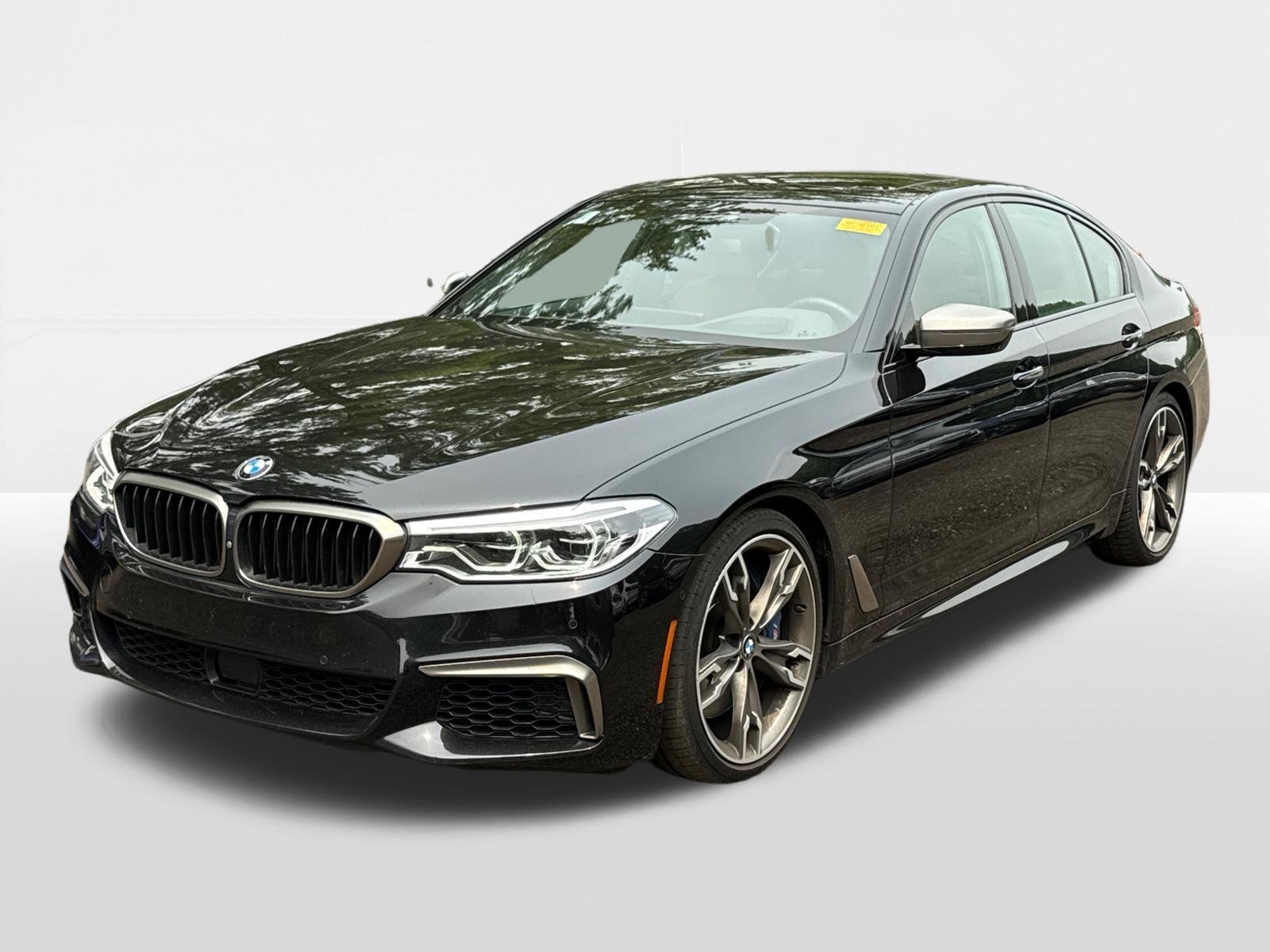 Used 2018 Black Sapphire Metallic BMW M550i xDrive image 4