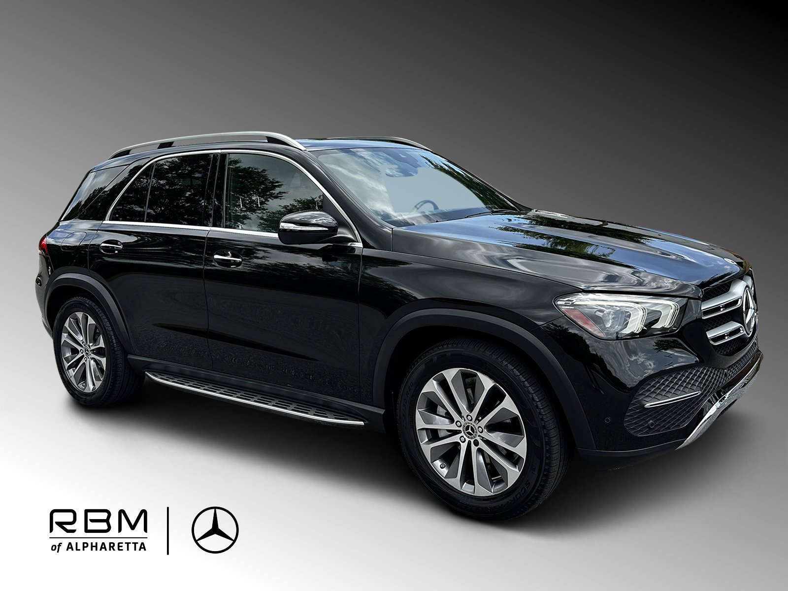 Certified Used 2022 Black Mercedes-Benz GLE 350 image 1