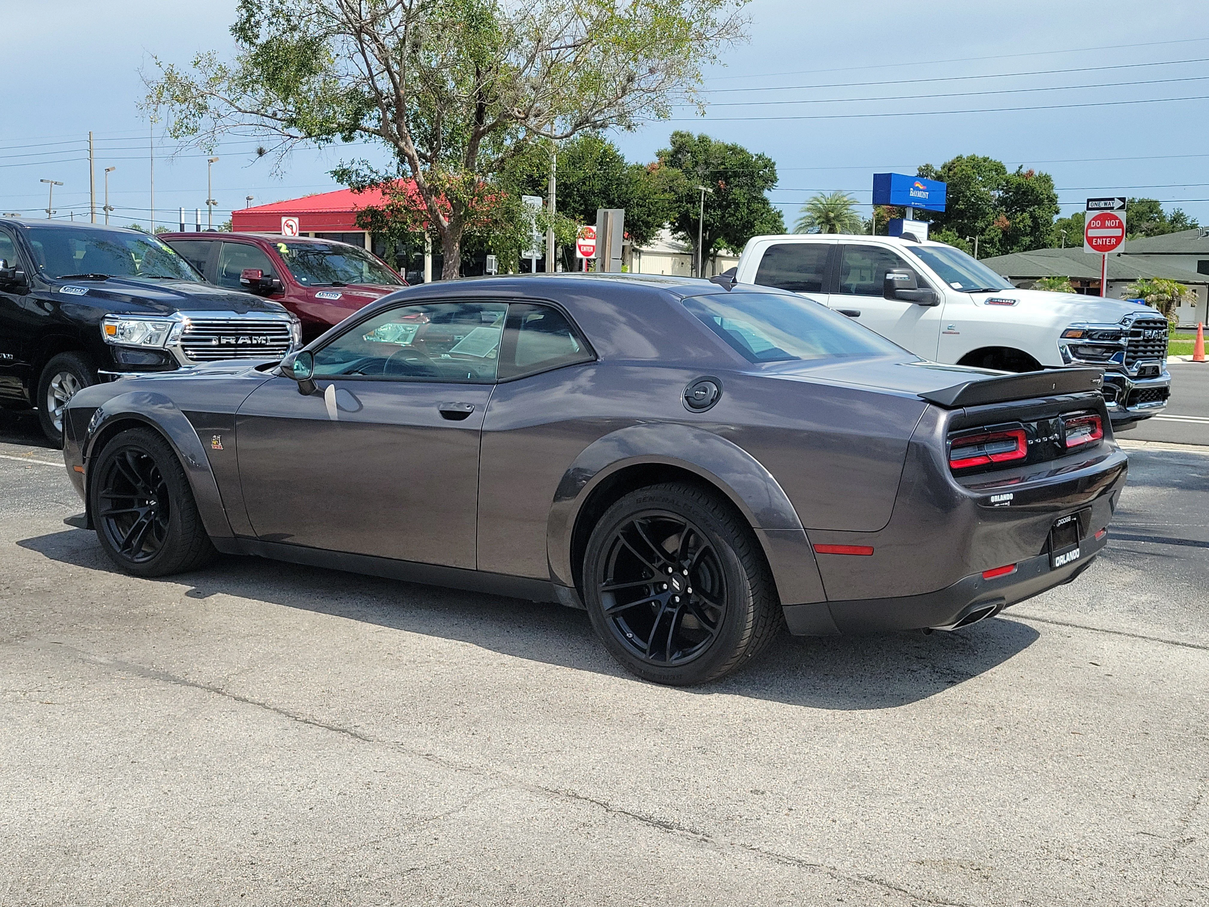 Used 2021 Granite Pearlcoat Dodge R/T Scat Pack Widebody image 5