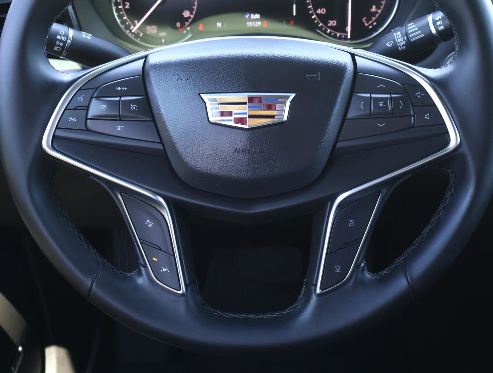 Used 2025 Stellar Black Metallic Cadillac Luxury image 12