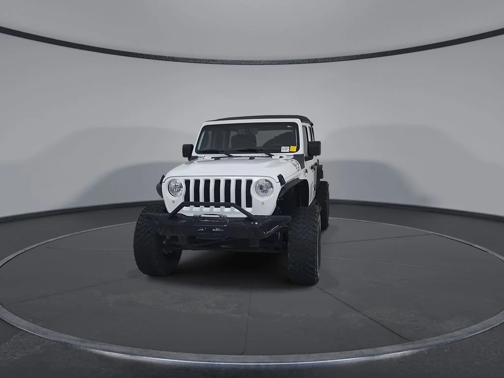 Used 2018 White Jeep Unlimited Sport image 5