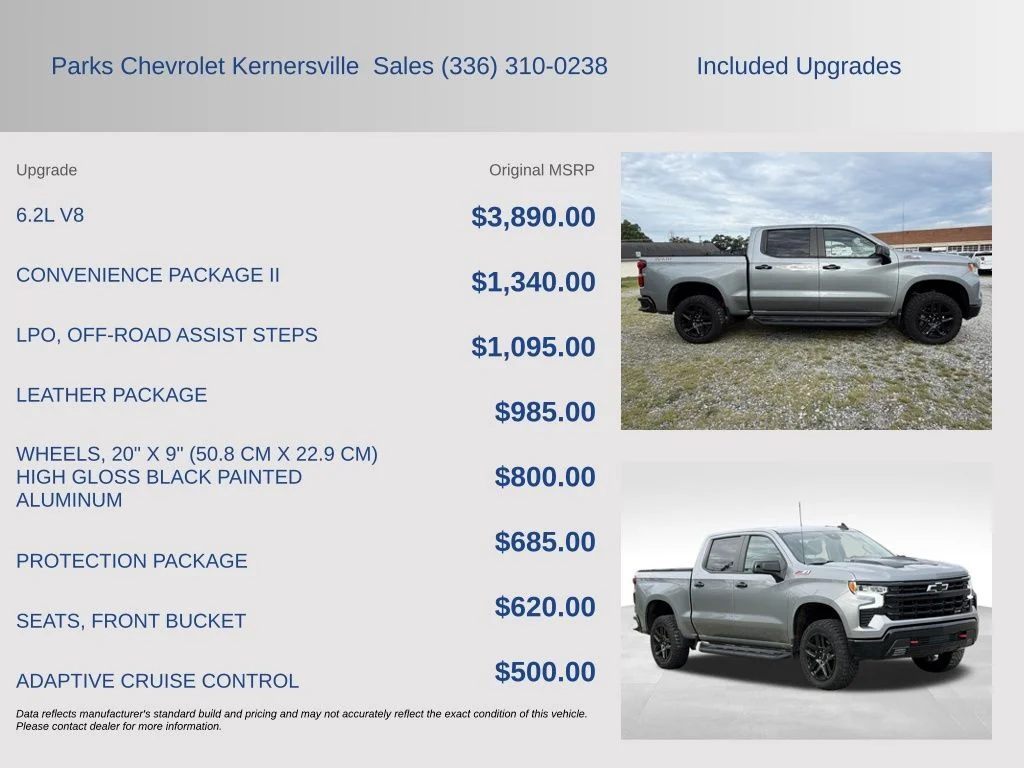Used 2024 Gray Chevrolet LT Trail Boss image 4